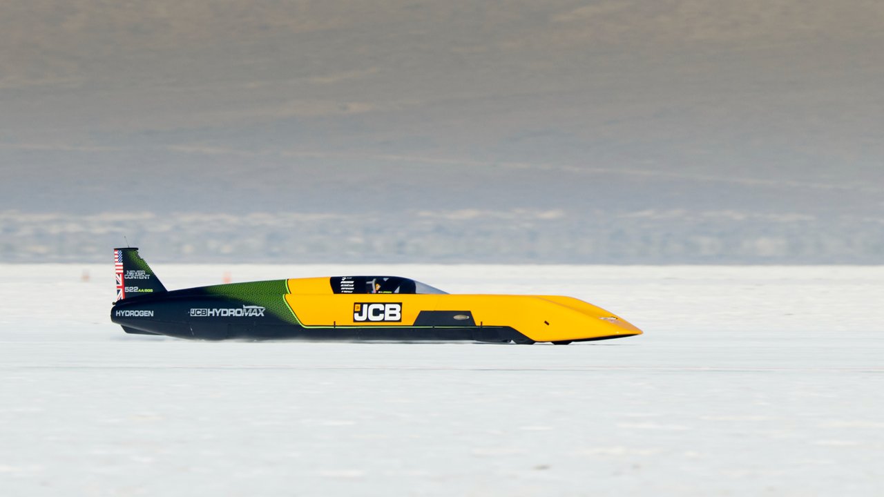JCB Hydromax: самый быстрый водородный автомобиль в истории