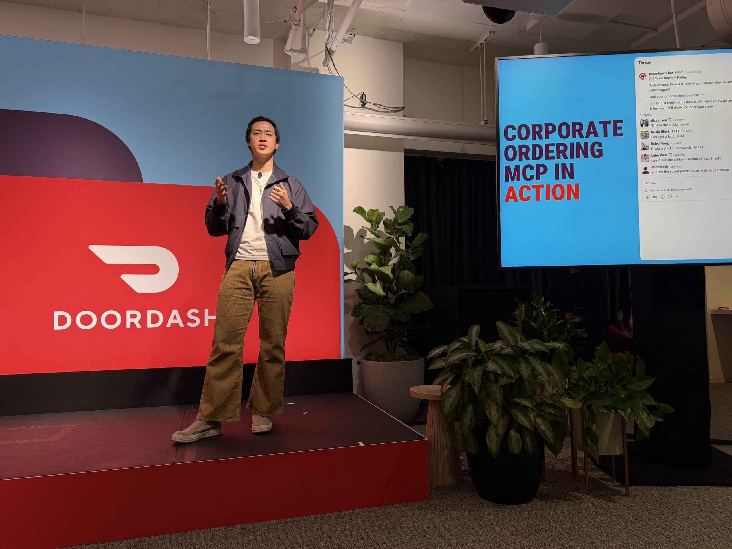 DoorDash представляет агентное заказное решение для корпоративного сегмента