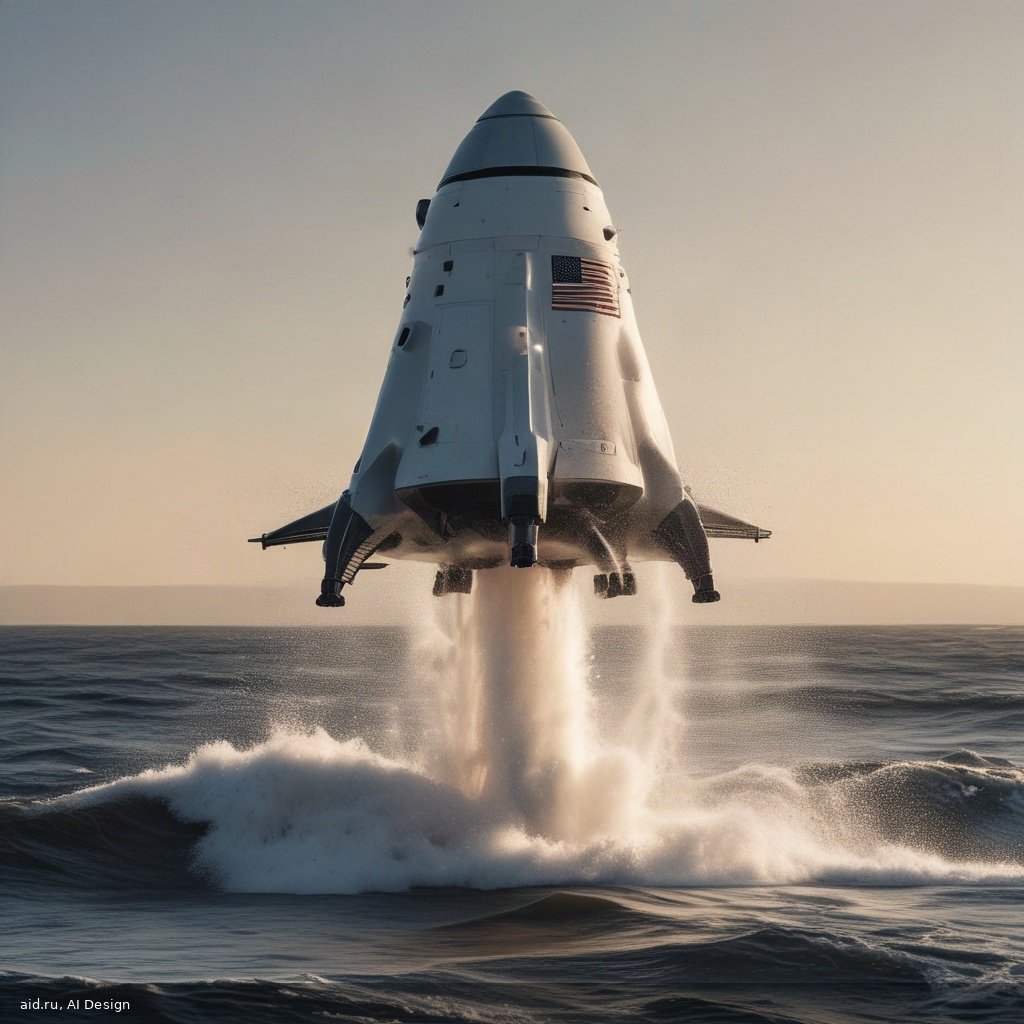 Возвращение Crew-12: успешная миссия NASA и SpaceX на МКС