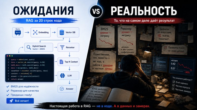 RAG-системы: как я научился на своих ошибках и что действительно работает